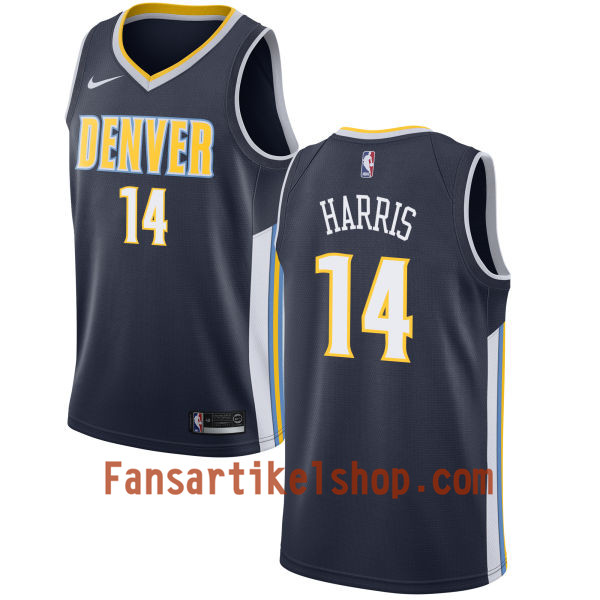 NBA Denver Nuggets Trikot Gary Harris 14 Nike 2017-18 marineblau Swingman - Herren